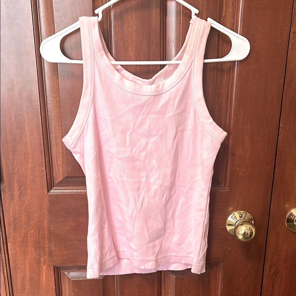 No Boundaries Stretch Pink Sleeveless Women's Top